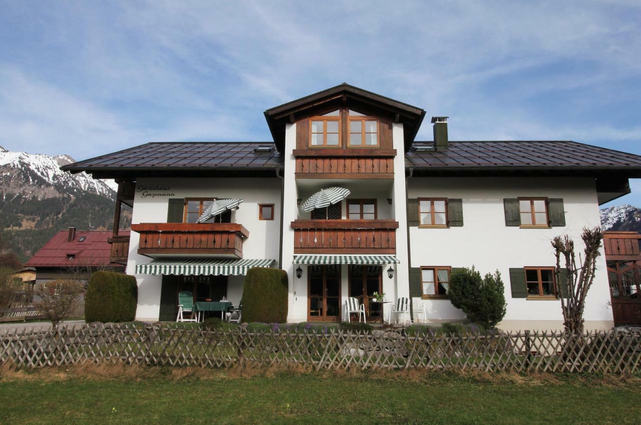 Gaestehaus Gaymann Oberstdorf Eksteriør billede